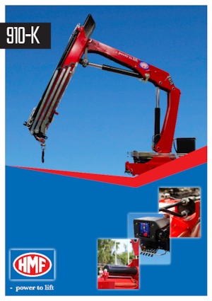 Hydrauliczne żurawie do załadunku HMF 910-K4