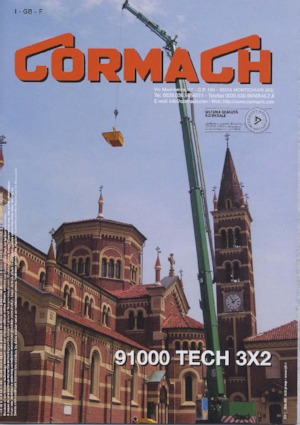 Hydrauliczne żurawie do załadunku Cormach 91000 Tech 3x2