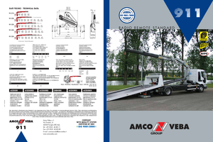Hydrauliczne żurawie do załadunku Amco Veba 911-3 S