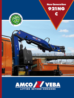 Hydrauliczne żurawie do załadunku Amco Veba 921NGC -2S 