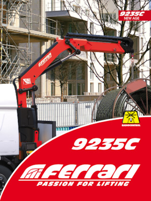 Hydrauliczne żurawie do załadunku Ferrari® 9235C A5 