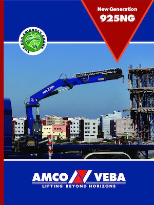 Hydrauliczne żurawie do załadunku Amco Veba 925NG-6 SJ2 