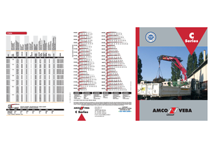 Hydrauliczne żurawie do załadunku Amco Veba 936C-2 S