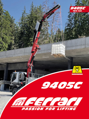 Hydrauliczne żurawie do załadunku Ferrari® 9405C A8