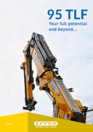 Hydrauliczne żurawie do załadunku Effer 95TLF 6S