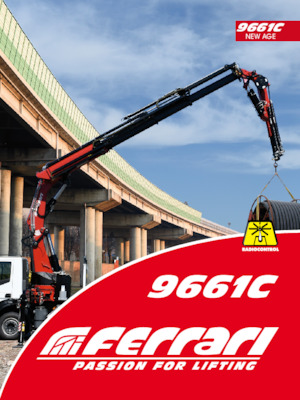 Hydrauliczne żurawie do załadunku Ferrari® 9661C A6 J2006 