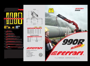 Hydrauliczne żurawie do załadunku Ferrari® 990R A10 