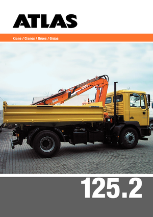 Hydrauliczne żurawie do załadunku Atlas AK 125.2 A3 