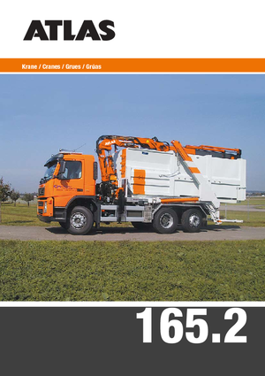 Hydrauliczne żurawie do załadunku Atlas AK 165.2 E A2