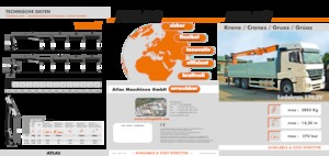 Hydrauliczne żurawie do załadunku Atlas AK 170.2 VB A12