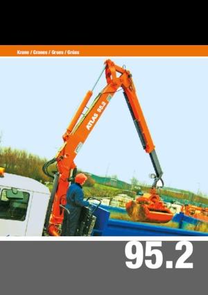 Hydrauliczne żurawie do załadunku Atlas AK 95.2 A14