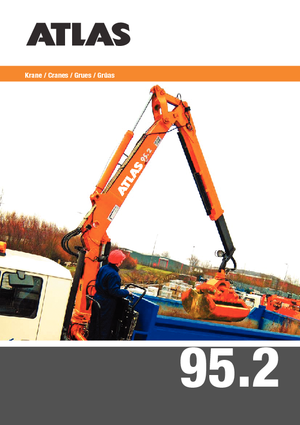 Hydrauliczne żurawie do załadunku Atlas AK 95.2 A12