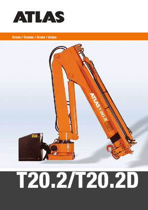 Hydrauliczne żurawie do załadunku Atlas AK T 20.2 A28