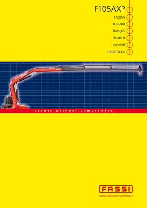 Hydrauliczne żurawie do załadunku Fassi F 105 ACXP 24
