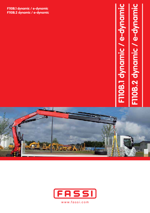 Hydrauliczne żurawie do załadunku Fassi F 110 B 1.23 dynamic