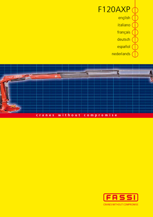 Hydrauliczne żurawie do załadunku Fassi F 120 AXP 23