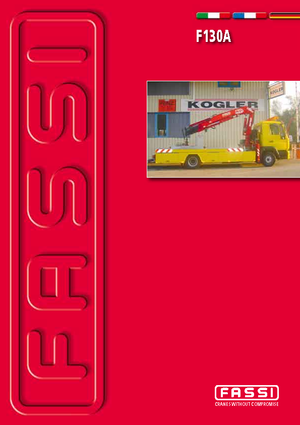 Hydrauliczne żurawie do załadunku Fassi F 130 A 22