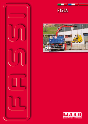 Hydrauliczne żurawie do załadunku Fassi F 150 A 24