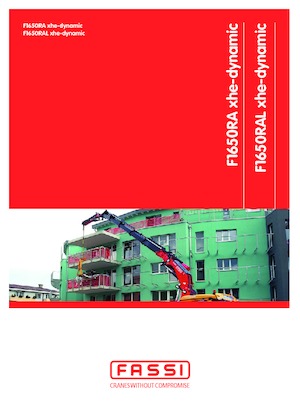 Hydrauliczne żurawie do załadunku Fassi F 1650 RAL 2.28 xhe-dynamic