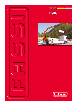 Hydrauliczne żurawie do załadunku Fassi F 170 AC 22