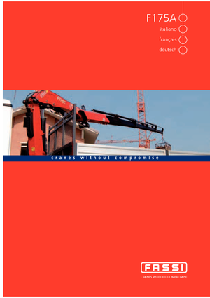 Hydrauliczne żurawie do załadunku Fassi F 175 A 25