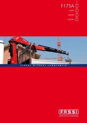Hydrauliczne żurawie do załadunku Fassi F 175 A 25