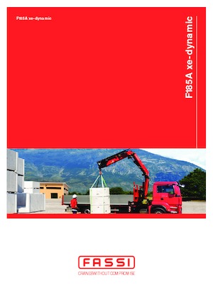 Hydrauliczne żurawie do załadunku Fassi F 185 A 2.23 xe-dynamic