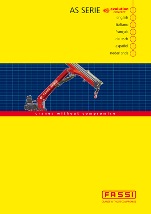 Hydrauliczne żurawie do załadunku Fassi F 215 AS 22