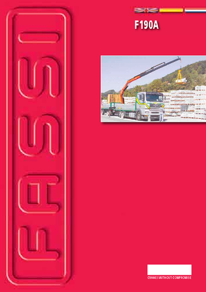 Hydrauliczne żurawie do załadunku Fassi F 190 AC 23