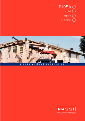 Hydrauliczne żurawie do załadunku Fassi F 195 A 23