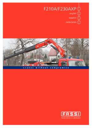 Hydrauliczne żurawie do załadunku Fassi F 210 A 24