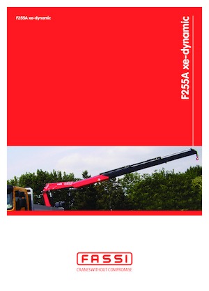 Hydrauliczne żurawie do załadunku Fassi F 255 AC 2.26 xe-dynamic