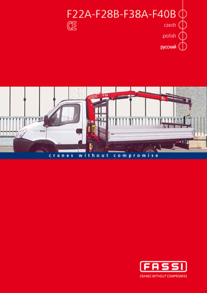 Hydrauliczne żurawie do załadunku Fassi F 22 A.21