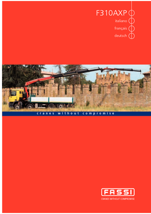 Hydrauliczne żurawie do załadunku Fassi F 310 AXP 22