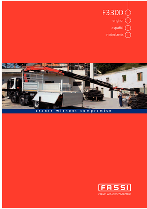 Hydrauliczne żurawie do załadunku Fassi F 330 D 22
