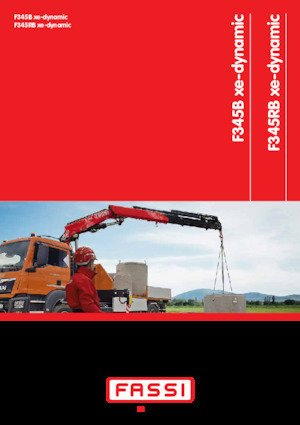 Hydrauliczne żurawie do załadunku Fassi F 345 B 2.22 xe-dynamic