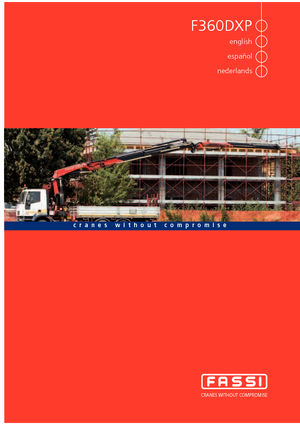 Hydrauliczne żurawie do załadunku Fassi F 360 DXP 24