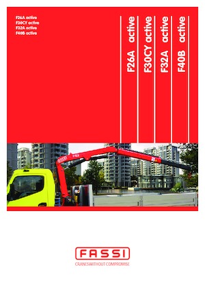 Hydrauliczne żurawie do załadunku Fassi F 40 B 0.23 active