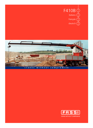 Hydrauliczne żurawie do załadunku Fassi F 410 B 24