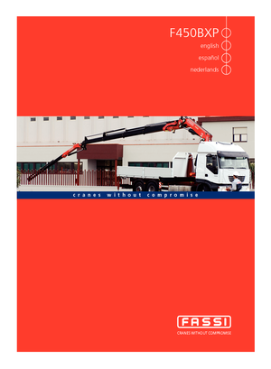 Hydrauliczne żurawie do załadunku Fassi F 450 BXP 27