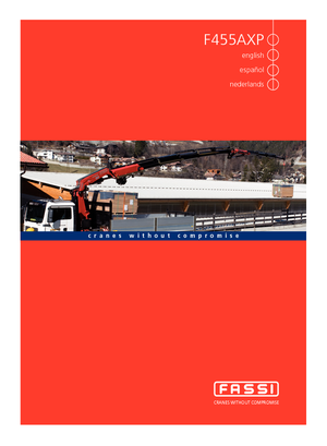 Hydrauliczne żurawie do załadunku Fassi F 455 AXP 28
