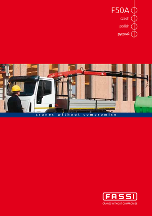 Hydrauliczne żurawie do załadunku Fassi F 50 A.24