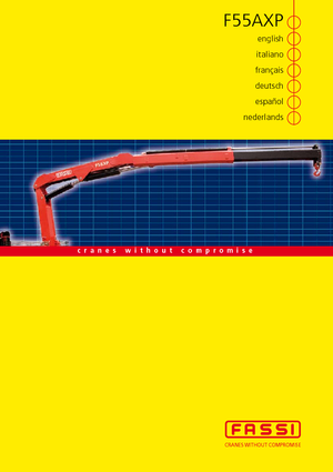 Hydrauliczne żurawie do załadunku Fassi F 55 AXP 24