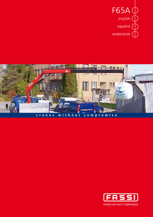 Hydrauliczne żurawie do załadunku Fassi F 65 A 21
