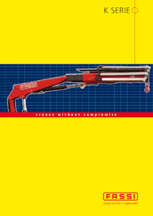 Hydrauliczne żurawie do załadunku Fassi F 95 AK
