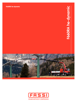 Hydrauliczne żurawie do załadunku Fassi F 660 RA 2.22 he-dynamic