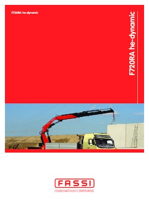 Hydrauliczne żurawie do załadunku Fassi F 720 RA 2.26 he-dynamic