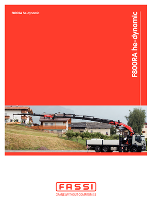 Hydrauliczne żurawie do załadunku Fassi F 800 RA 2.28 he-dynamic