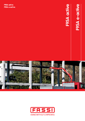 Hydrauliczne żurawie do załadunku Fassi F 95 A 0.22 active