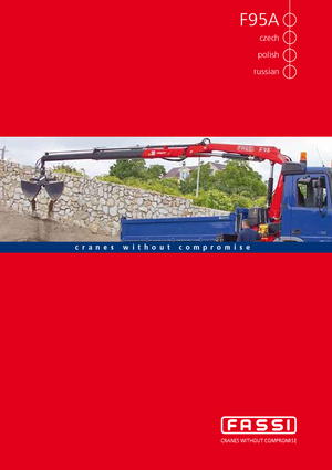 Hydrauliczne żurawie do załadunku Fassi F 95 A 22